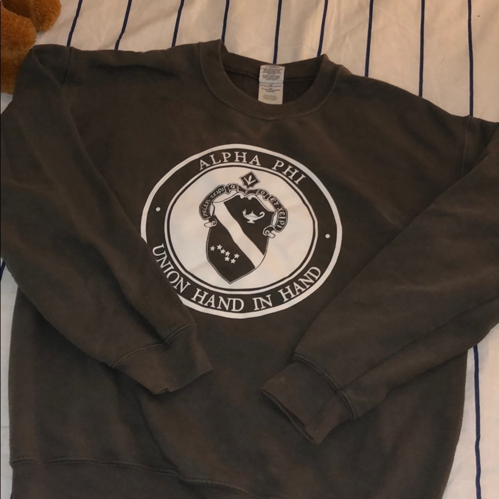 vintage alpha phi sweater
